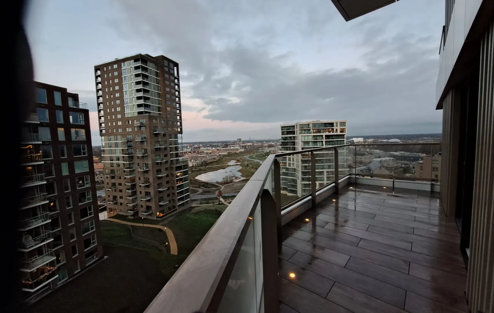 Balkon in Almere