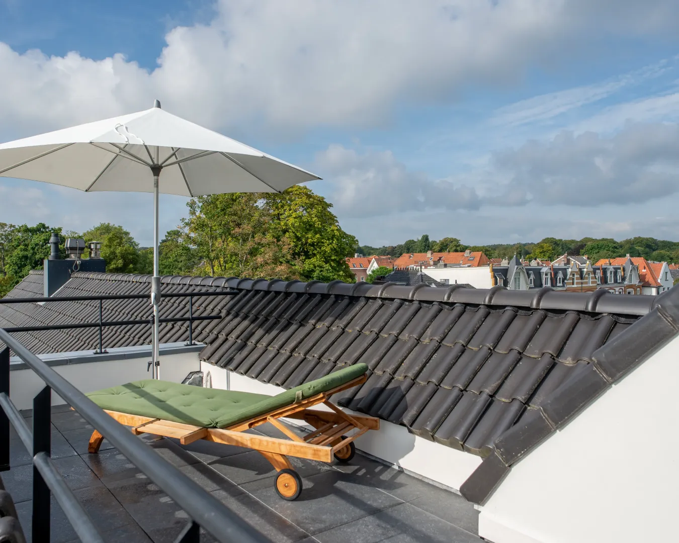 Composietvlonder dakterras vervangen in Bloemendaal