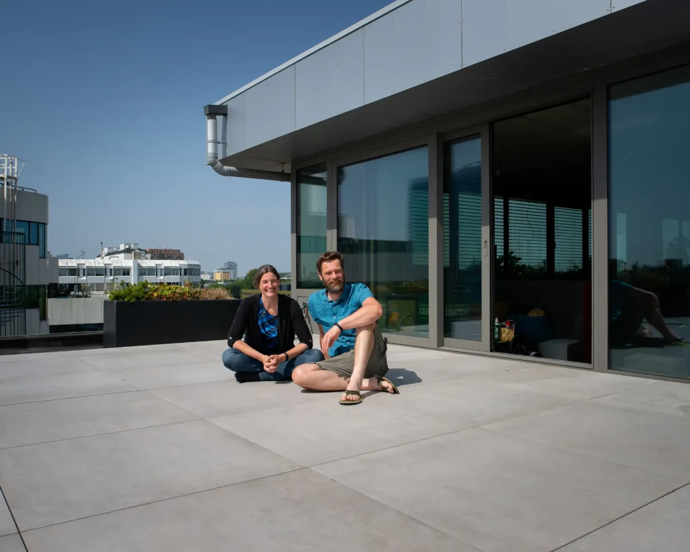 Aanleg dakterras van penthouse in Rijswijk