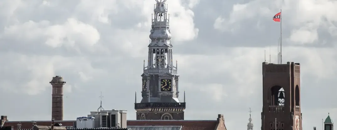 Dakterras betegelen Herengracht Amsterdam