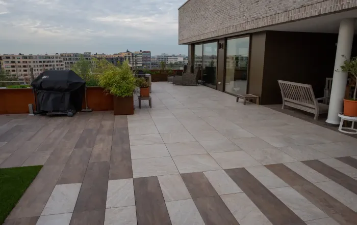 Compleet dakterras bij penthouse in Utrecht