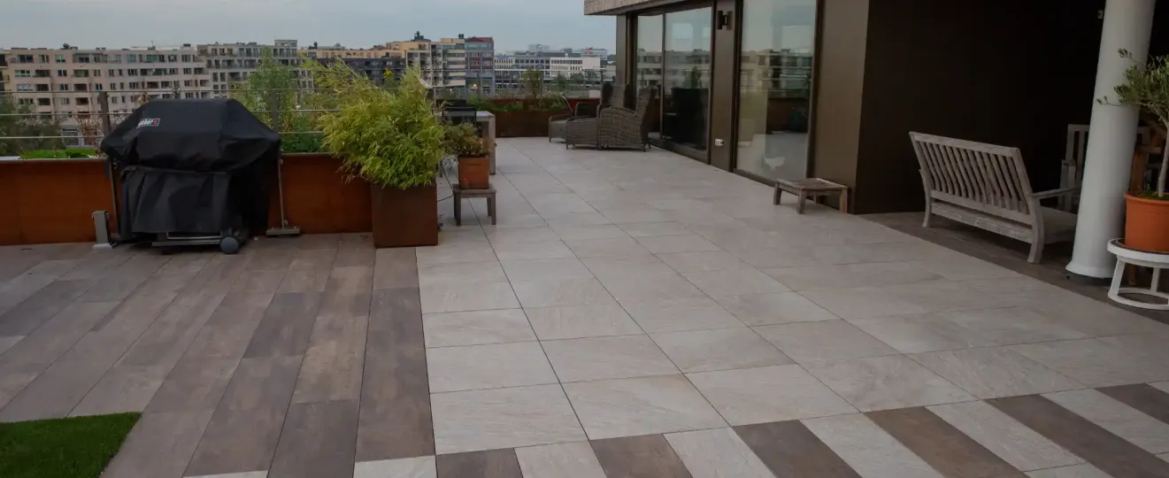 Compleet dakterras bij penthouse in Utrecht